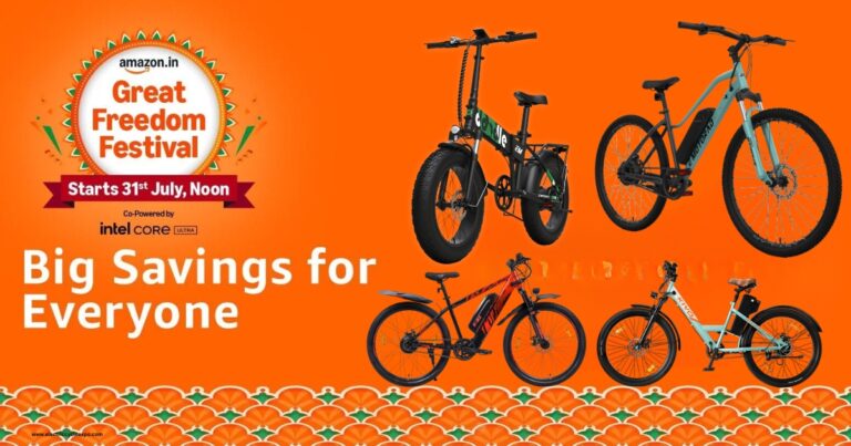 Top 10 electric cycles in the Amazon Great Freedom Festival sale 2025